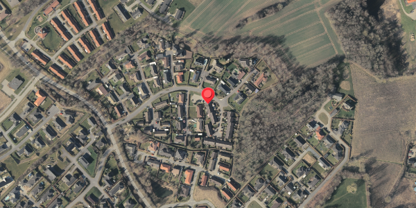 Oversvømmelsesrisiko fra vandløb på Æblehaven 32, 5560 Aarup