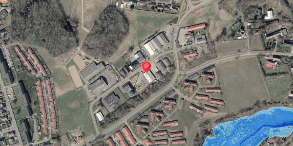 Oversvømmelsesrisiko fra vandløb på Industrivej 6, . , 6440 Augustenborg
