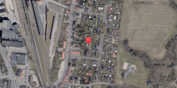 Oversvømmelsesrisiko fra vandløb på Hasselhaven 13, 6330 Padborg
