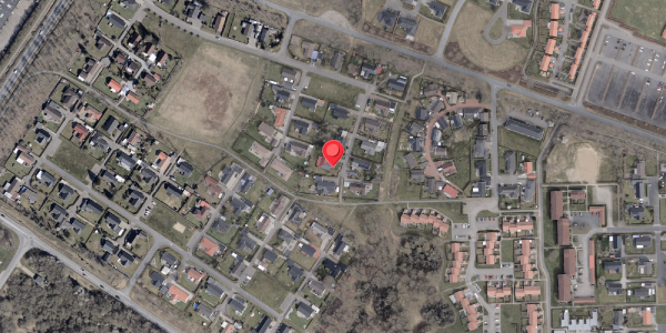 Oversvømmelsesrisiko fra vandløb på Nyhusvej 21, 6330 Padborg