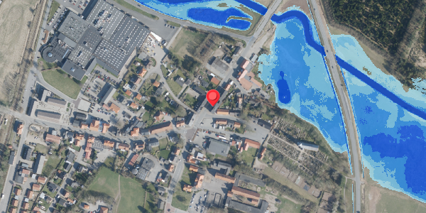 Oversvømmelsesrisiko fra vandløb på Brogade 4, 2. th, 6261 Bredebro