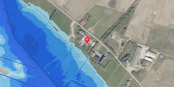 Oversvømmelsesrisiko fra vandløb på Lunde 3, 6261 Bredebro
