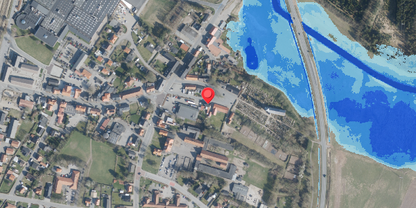 Oversvømmelsesrisiko fra vandløb på Munketoft 6, 6261 Bredebro