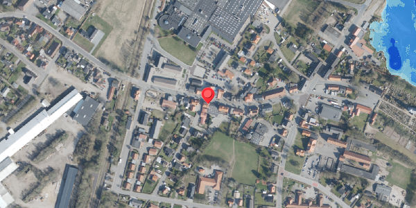 Oversvømmelsesrisiko fra vandløb på Storegade 16, 6261 Bredebro