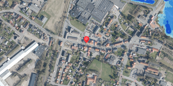 Oversvømmelsesrisiko fra vandløb på Storegade 17, . , 6261 Bredebro