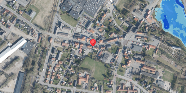 Oversvømmelsesrisiko fra vandløb på Storegade 22, . , 6261 Bredebro