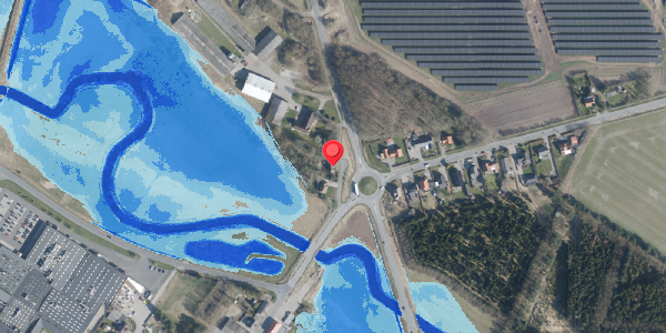 Oversvømmelsesrisiko fra vandløb på Svanstrup 3, 6261 Bredebro