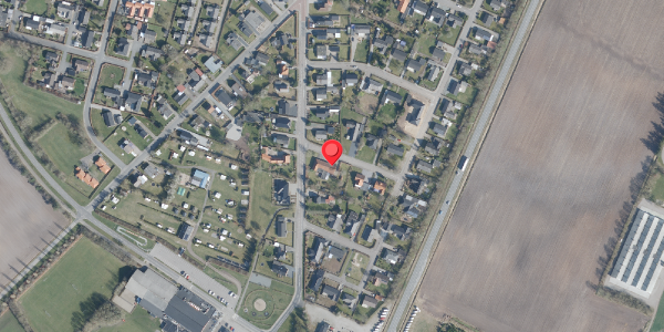 Oversvømmelsesrisiko fra vandløb på Toften 2, 6261 Bredebro