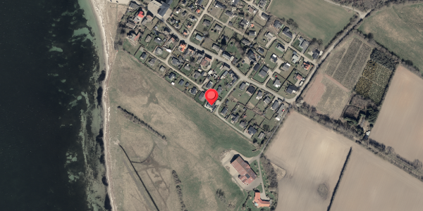 Oversvømmelsesrisiko fra vandløb på Agertoften 6, 6310 Broager