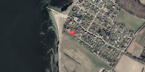 Oversvømmelsesrisiko fra vandløb på Guldgruben 7, . , 6310 Broager