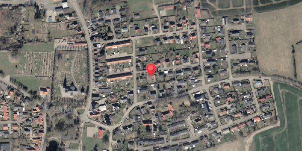 Oversvømmelsesrisiko fra vandløb på Toften 2A, 6310 Broager