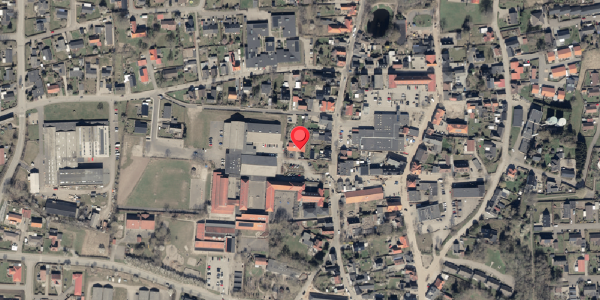 Oversvømmelsesrisiko fra vandløb på Vestergade 21, 6310 Broager