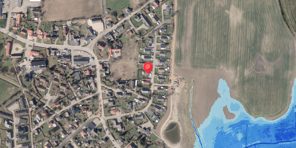 Oversvømmelsesrisiko fra vandløb på Engvej 21, 6094 Hejls