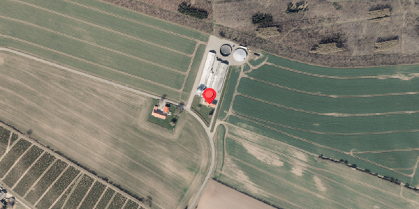 Oversvømmelsesrisiko fra vandløb på Langagervej 70, . , 6100 Haderslev