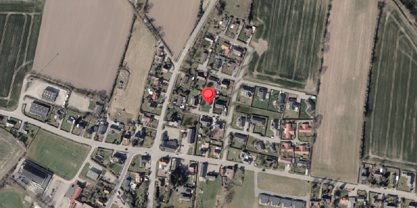 Oversvømmelsesrisiko fra vandløb på Langtoften 9, 6100 Haderslev
