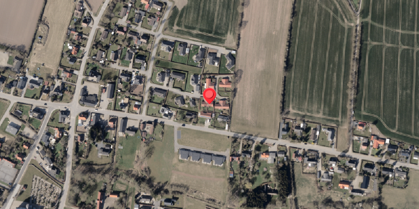 Oversvømmelsesrisiko fra vandløb på Langtoften 12, 6100 Haderslev