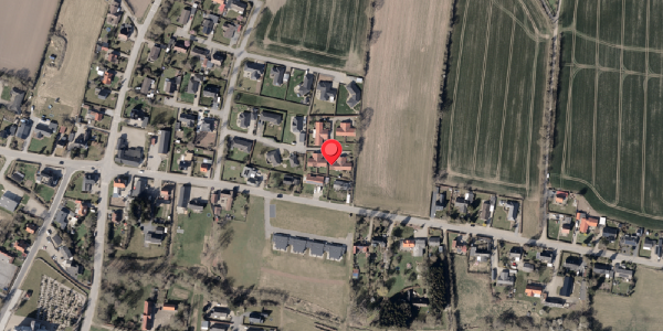 Oversvømmelsesrisiko fra vandløb på Langtoften 14, 6100 Haderslev