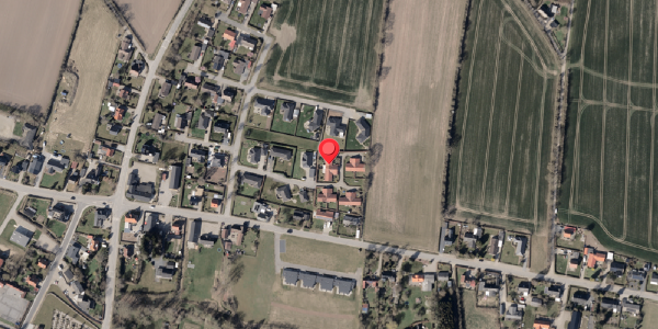 Oversvømmelsesrisiko fra vandløb på Langtoften 22, 6100 Haderslev