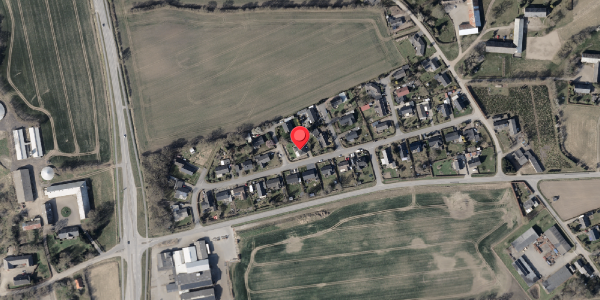Oversvømmelsesrisiko fra vandløb på Nellikevej 2, 6100 Haderslev