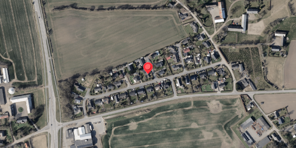 Oversvømmelsesrisiko fra vandløb på Violvej 1, 6100 Haderslev