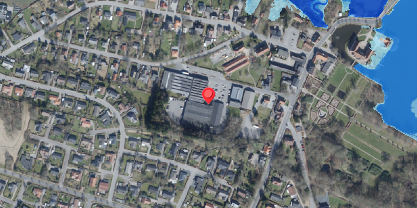 Oversvømmelsesrisiko fra vandløb på Fabriksvej 7A, 6510 Gram