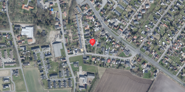 Oversvømmelsesrisiko fra vandløb på Solbakken 13, 6510 Gram