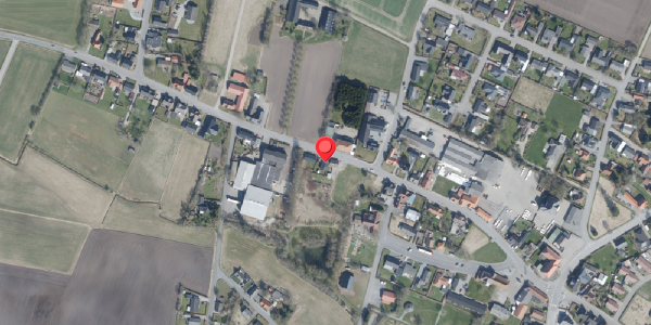 Oversvømmelsesrisiko fra vandløb på Vestergade 21, 6510 Gram