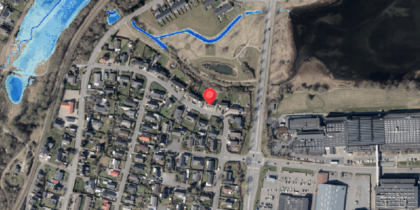 Oversvømmelsesrisiko fra vandløb på Brinken 21, 6300 Gråsten