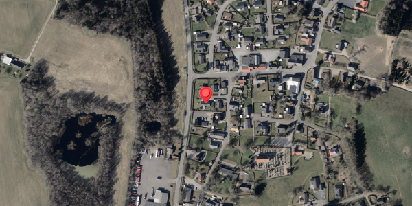 Oversvømmelsesrisiko fra vandløb på Degnetoft 8, 6300 Gråsten