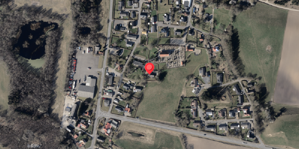 Oversvømmelsesrisiko fra vandløb på Degnetoft 17A, 6300 Gråsten