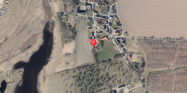 Oversvømmelsesrisiko fra vandløb på Aarø 180D, 6100 Haderslev