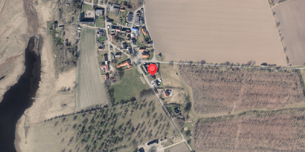 Oversvømmelsesrisiko fra vandløb på Aarø 201, 6100 Haderslev