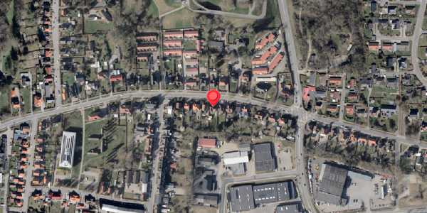 Oversvømmelsesrisiko fra vandløb på Aastrupvej 64, 6100 Haderslev