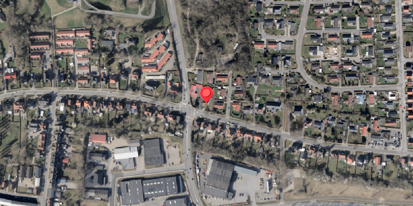 Oversvømmelsesrisiko fra vandløb på Aastrupvej 73, 6100 Haderslev