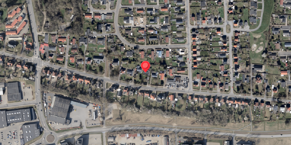 Oversvømmelsesrisiko fra vandløb på Aastrupvej 97, 6100 Haderslev