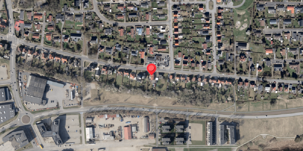 Oversvømmelsesrisiko fra vandløb på Aastrupvej 116A, 6100 Haderslev