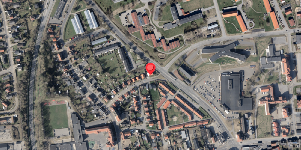 Oversvømmelsesrisiko fra vandløb på Bakkevej 17, . , 6100 Haderslev
