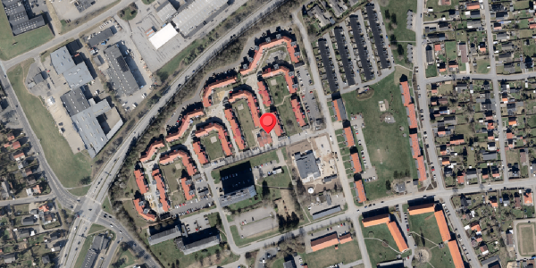 Oversvømmelsesrisiko fra vandløb på Braineparken 23, 6100 Haderslev