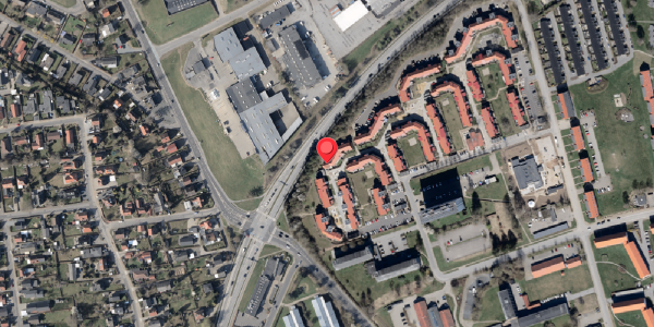 Oversvømmelsesrisiko fra vandløb på Braineparken 36, 6100 Haderslev