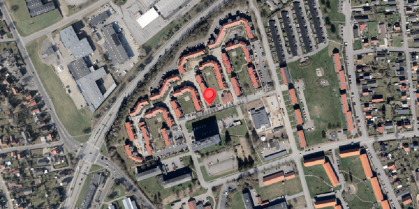 Oversvømmelsesrisiko fra vandløb på Braineparken 41, 6100 Haderslev