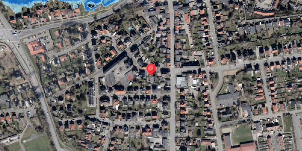 Oversvømmelsesrisiko fra vandløb på Buegade 5, 6100 Haderslev