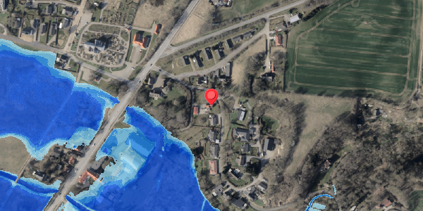 Oversvømmelsesrisiko fra vandløb på Egedal 2, 6100 Haderslev