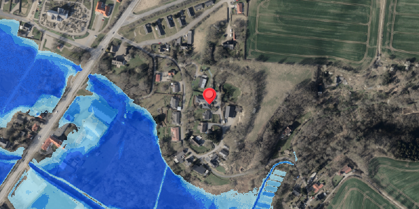 Oversvømmelsesrisiko fra vandløb på Egedal 15, . , 6100 Haderslev
