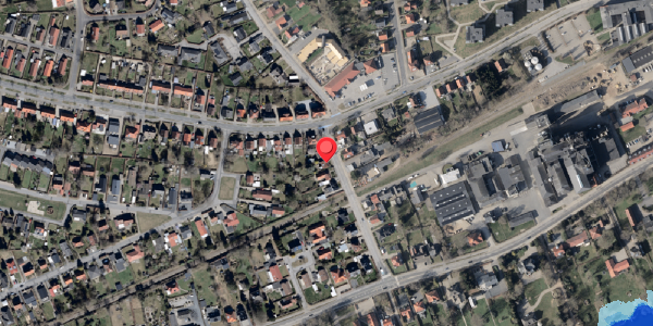 Oversvømmelsesrisiko fra vandløb på Elmevej 13, 6100 Haderslev