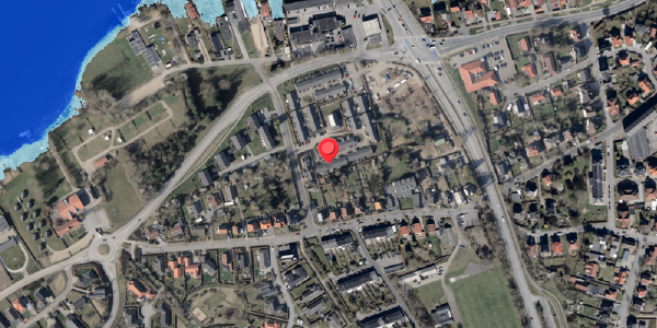 Oversvømmelsesrisiko fra vandløb på Frejas Have 4, 6100 Haderslev