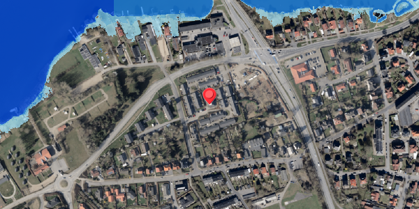 Oversvømmelsesrisiko fra vandløb på Frejas Have 39, 6100 Haderslev