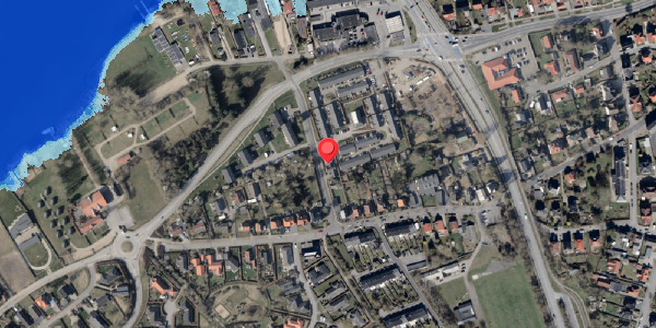 Oversvømmelsesrisiko fra vandløb på Frejasvej 1, . , 6100 Haderslev