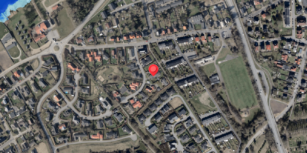 Oversvømmelsesrisiko fra vandløb på Friggsvej 4, . , 6100 Haderslev