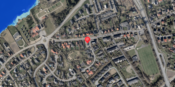 Oversvømmelsesrisiko fra vandløb på Friggsvej 15, . , 6100 Haderslev