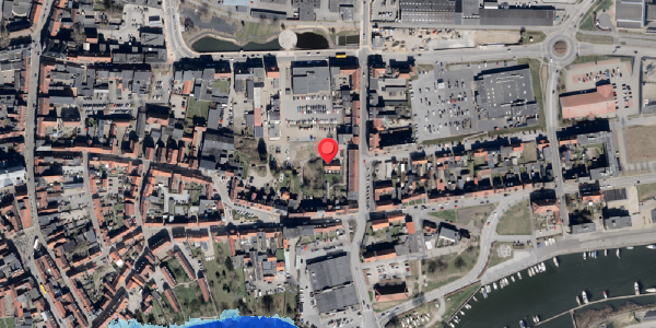 Oversvømmelsesrisiko fra vandløb på Gartnergyden 1D, . , 6100 Haderslev